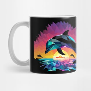 Dolphin Silhoutte Mug